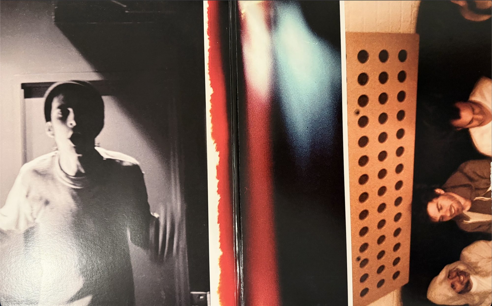 Some details from Brand New's printed booklets and liner photography, laid side by side
